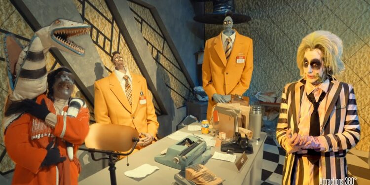 Beetlejuice Beetlejuice Beetlejuice: The Afterlife Uprising (2026) – A Neon-Saturated Return to the Chaos